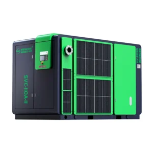 Купить Двухступенчатые винтовые компрессоры с частотным преобразователем и двигателем на постоянных магнитах