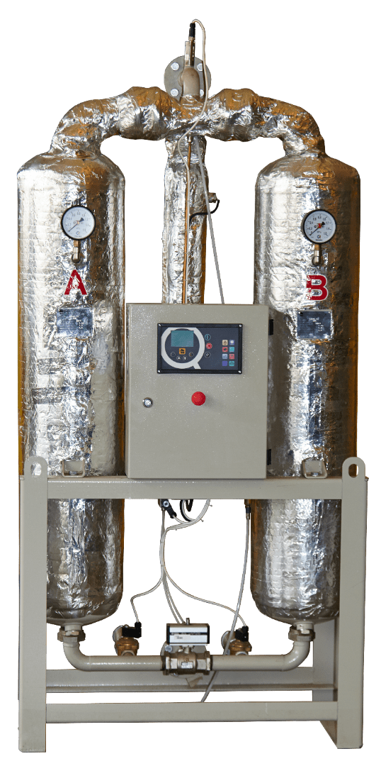 Осушители адсорбционные с горячим типом регенерации серия ОВА-Т