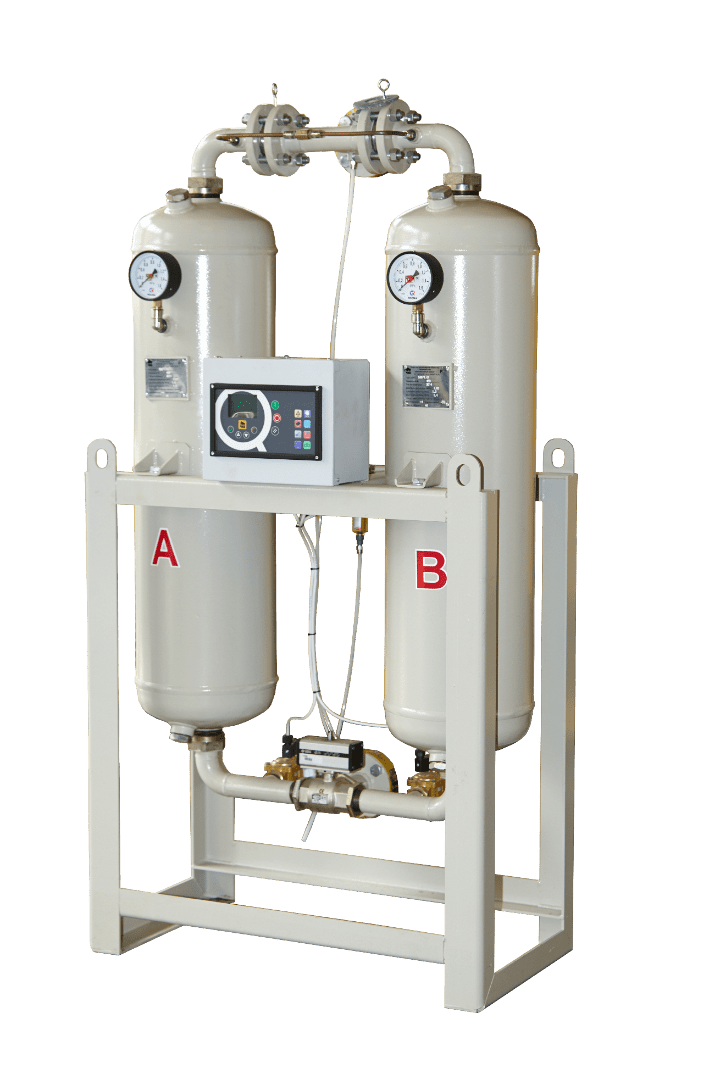Осушители адсорбционные с холодным типом регенерации серии ОВА