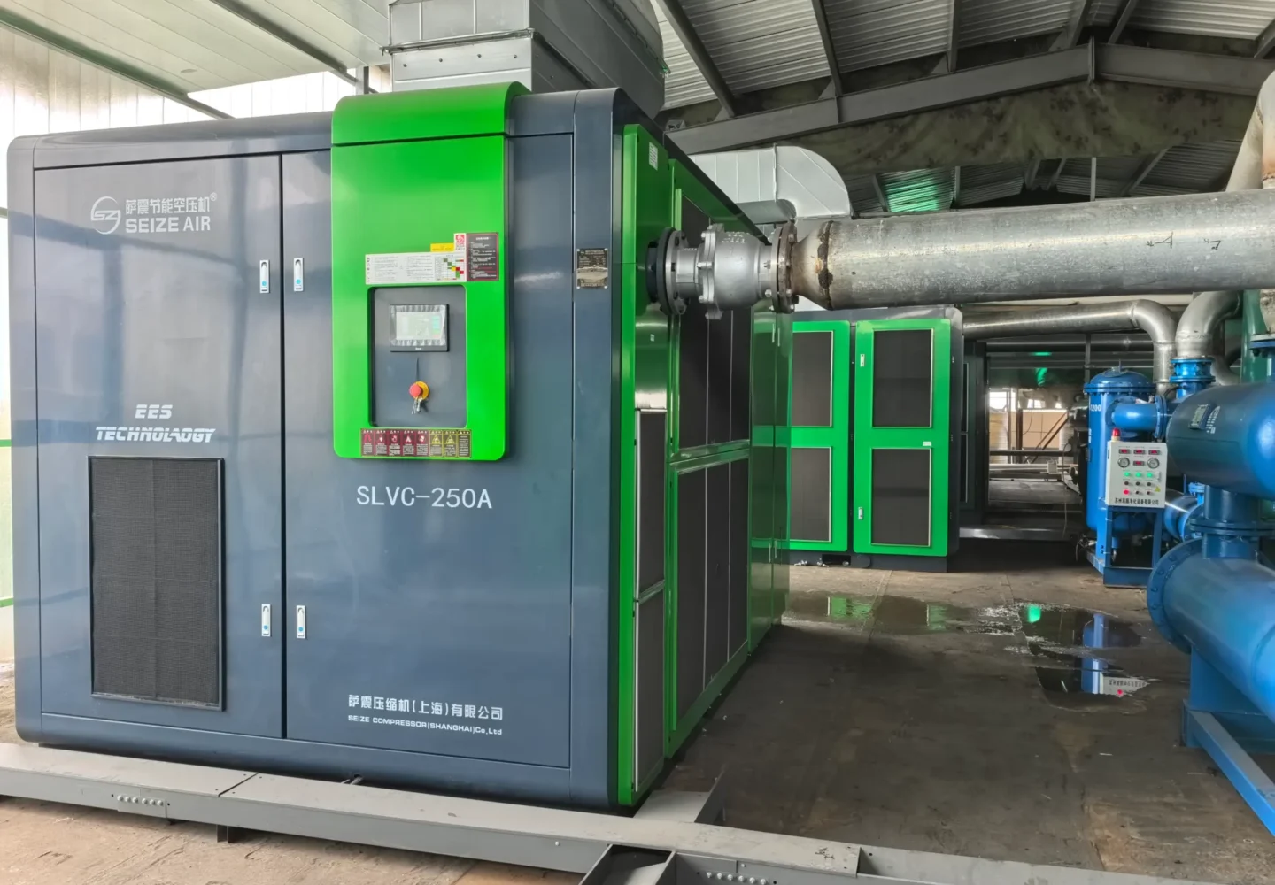 Безмасляный винтовой воздушной компрессор Seize Air – абсолютная чистота для вашего производства